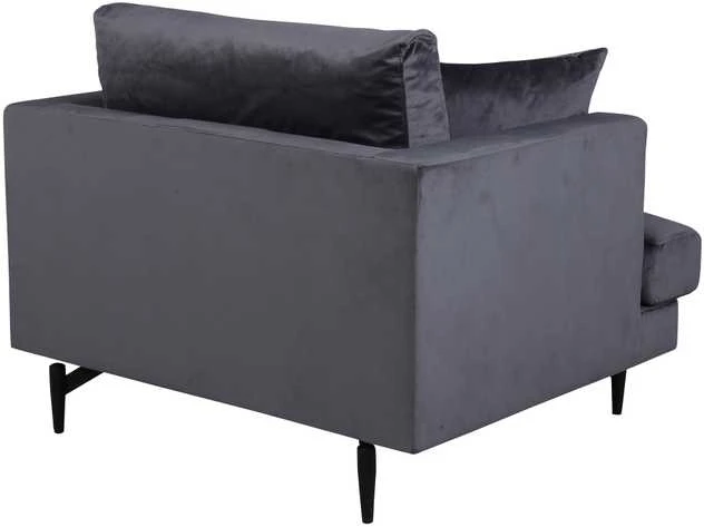 Venture Design Sofa, Sofia viengulė, 92x82x104 cm, Tamsiai pilka