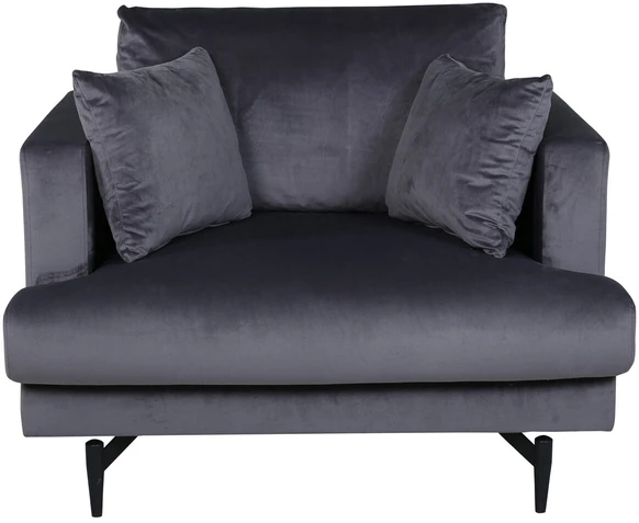 Venture Design Sofa, Sofia viengulė, 92x82x104 cm, Tamsiai pilka
