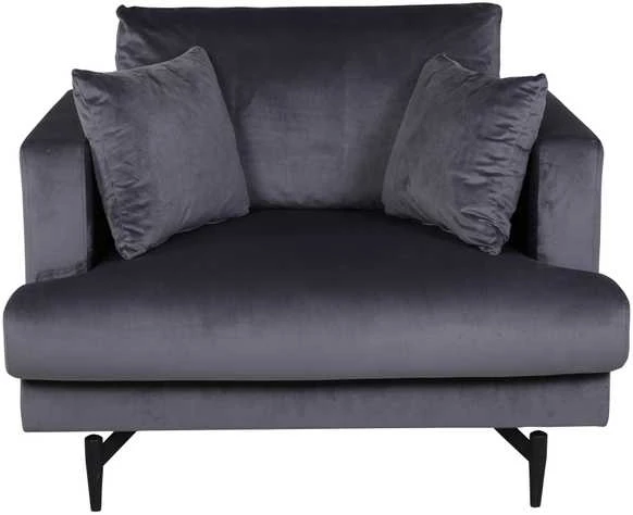 Venture Design Sofa, Sofia viengulė, 92x82x104 cm, Tamsiai pilka