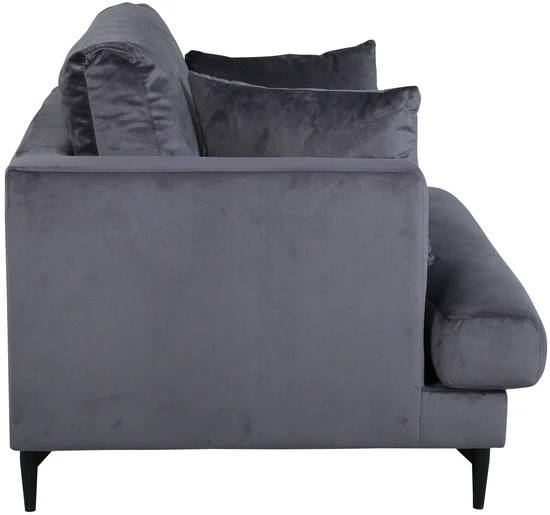 Venture Design Sofa, Sofia viengulė, 92x82x104 cm, Tamsiai pilka