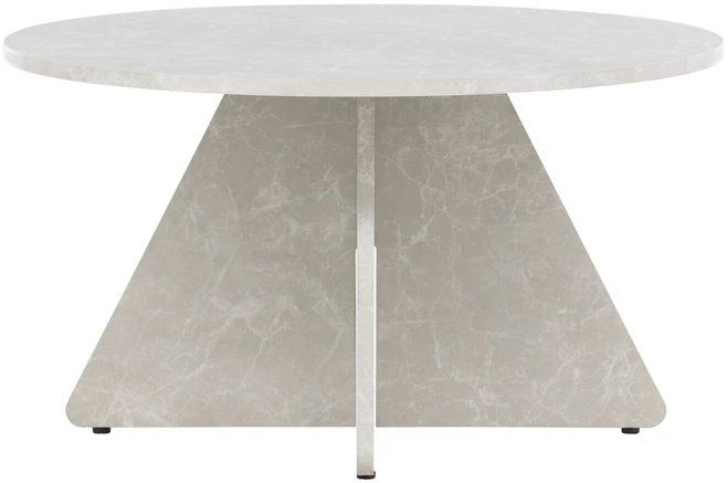 Venture Design Sofa staliukas Bootcut 45x80x80 cm Smėlio spalvos MDF