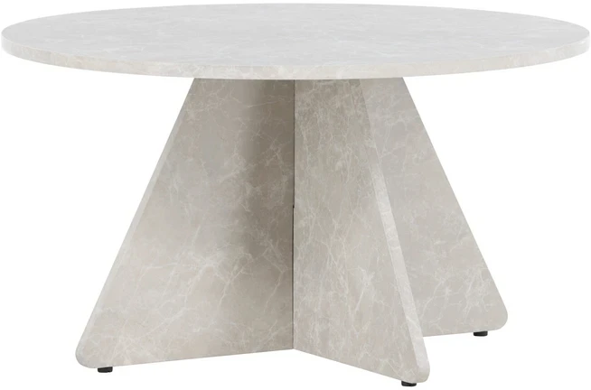 Venture Design Sofa staliukas Bootcut 45x80x80 cm Smėlio spalvos MDF