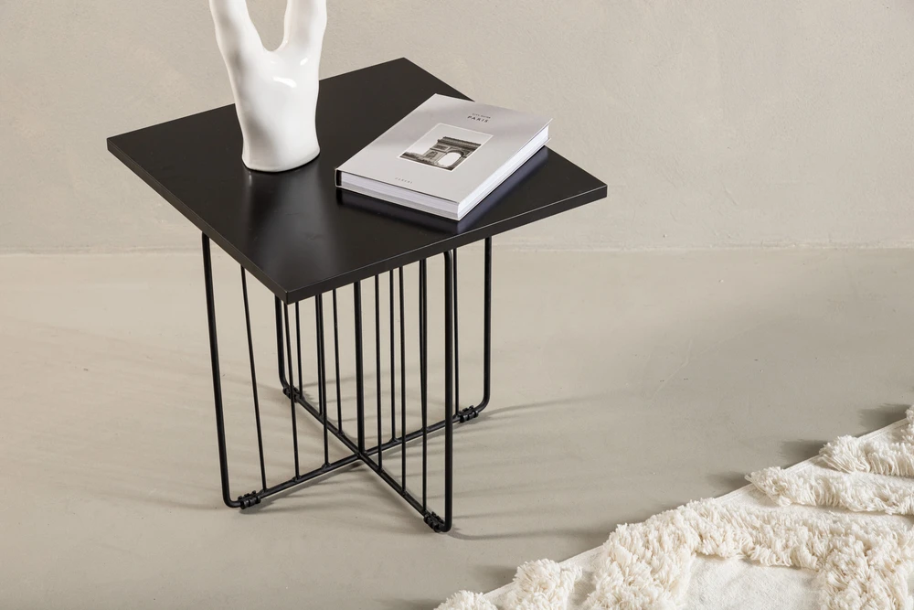 Venture Design Sofa staliukas Dayton juodas