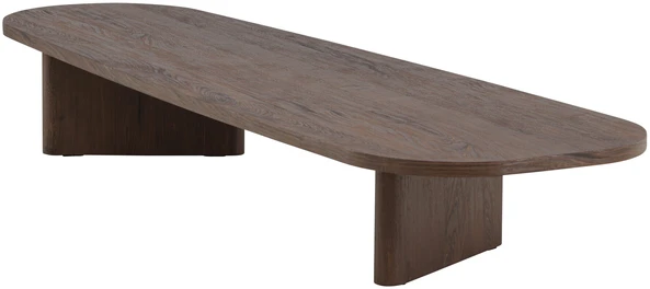 Venture Design Sofa staliukas Grönvik 180x55x25 cm Rudas MDF