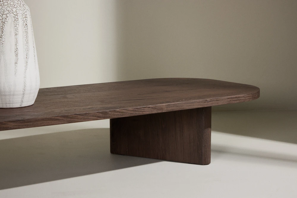 Venture Design Sofa staliukas Grönvik 180x55x25 cm Rudas MDF