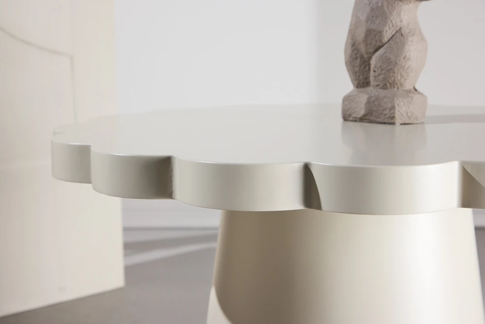 Venture Design Sofa staliukas Krull 70x45 cm Smėlio spalvos MDF