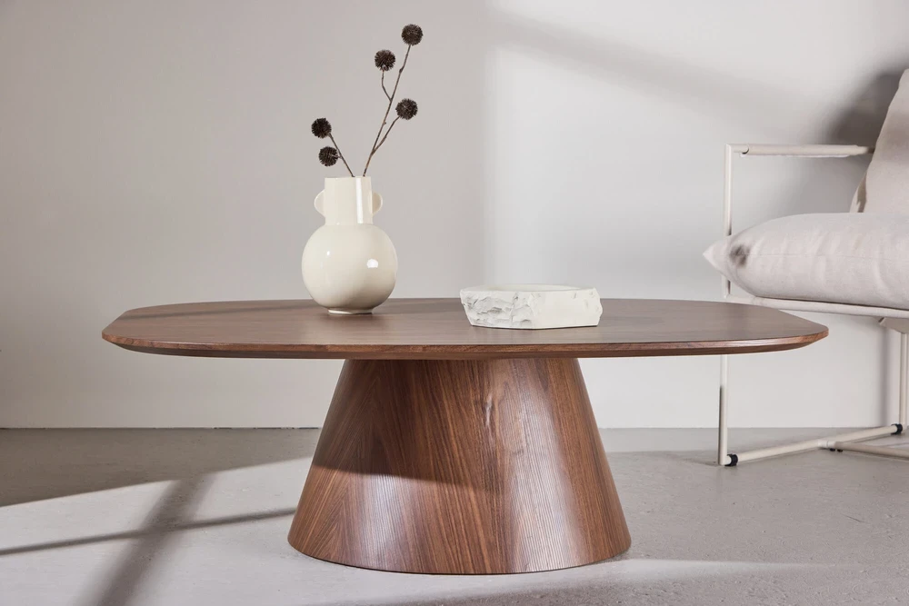 Venture Design Sofa staliukas Lanzo 120x92,5x39 cm Mocca MDF
