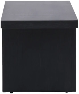 Venture Design Valgomasis stalas, Kopenhaga, ⌀140 cm, Juodas, Kėdė, Limhamn, 54x76 cm, Pilka