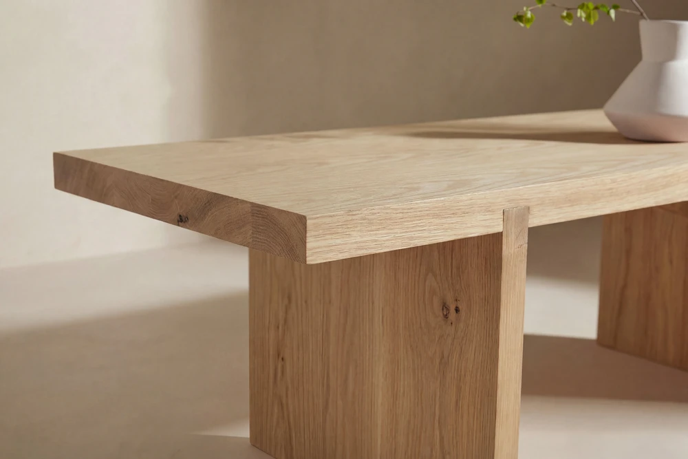 Venture Design Sofa staliukas Yakunik 120x38 cm, gummedis, natūralus MDF