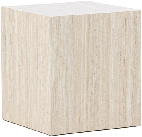 Venture Design Sofa staliukas York 45x40x40 cm Smėlio spalvos