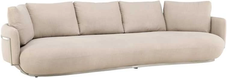 Sofa, Stellar, 113x275x58 cm, kreminė