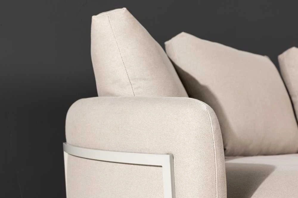 Sofa, Stellar, 113x275x58 cm, kreminė