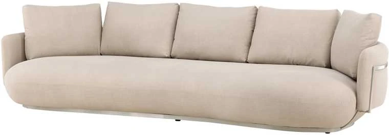Sofa, Stellar, 113x275x58 cm, kreminė