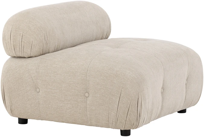 Venture Design Sofa vidurinis modulis 95x64x45 cm smėlio spalvos