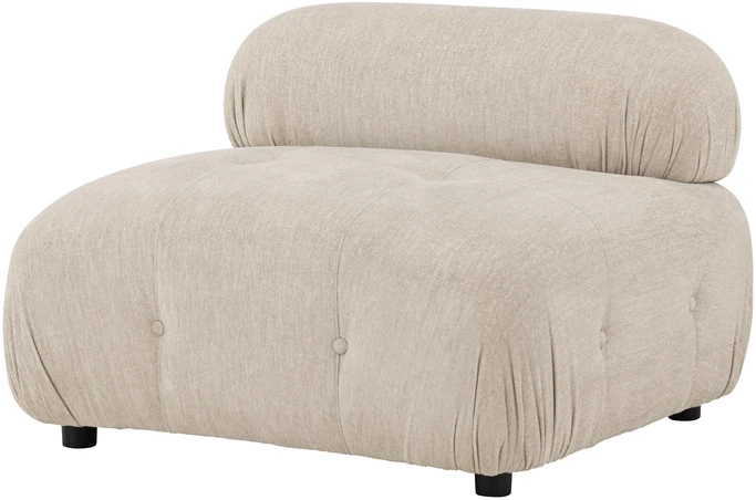 Venture Design Sofa vidurinis modulis 95x64x45 cm smėlio spalvos