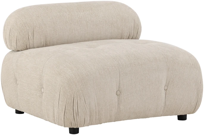 Venture Design Sofa vidurinis modulis 95x64x45 cm smėlio spalvos