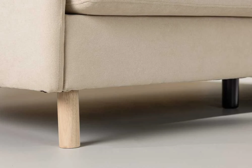 Sofa, Zero, 197x102 cm, kreminė