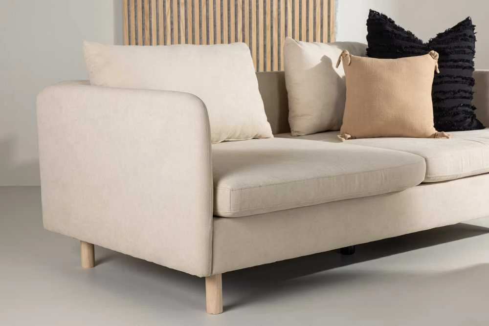 Sofa, Zero, 197x102 cm, kreminė