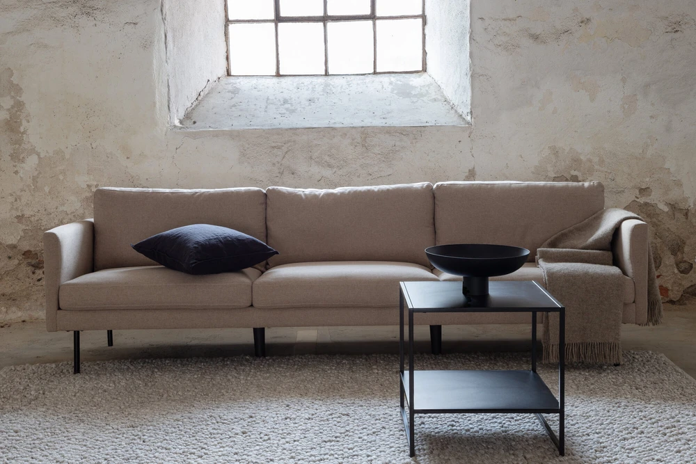 Venture Design Sofa, Zoom 3-vietės, 262x54 cm, Ruda