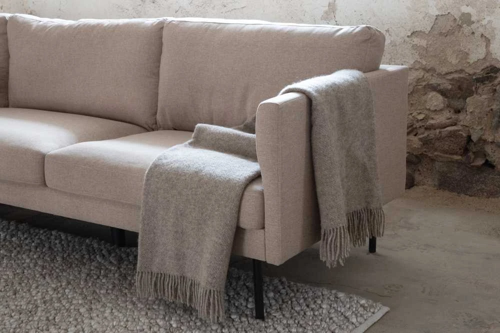 Venture Design Sofa, Zoom 3-vietės, 262x54 cm, Ruda