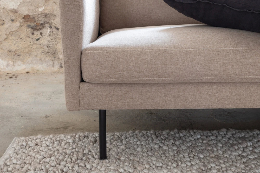Venture Design Sofa, Zoom 3-vietės, 262x54 cm, Ruda