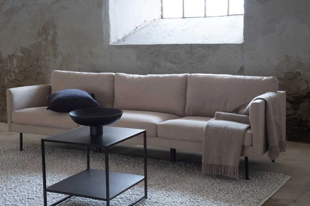 Venture Design Sofa, Zoom 3-vietės, 262x54 cm, Ruda