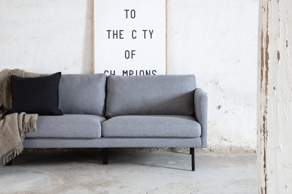 Venture Design Sofa, Zoom 3-vietės, 262x54x80 cm, Pilka