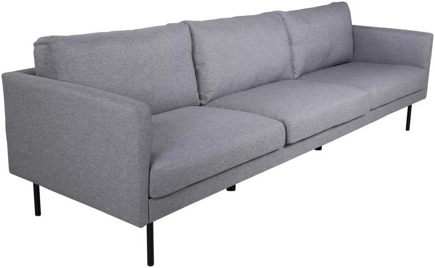 Venture Design Sofa, Zoom 3-vietės, 262x54x80 cm, Pilka