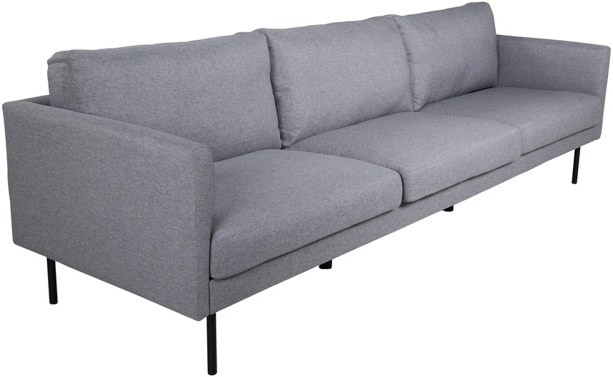 Venture Design Sofa, Zoom 3-vietės, 262x54x80 cm, Pilka