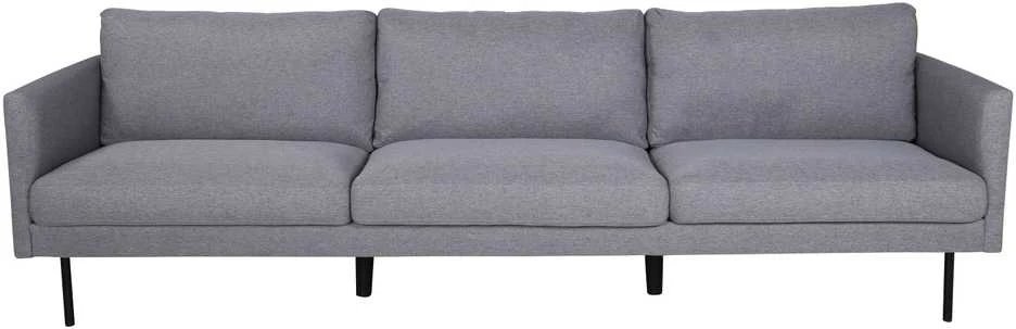 Venture Design Sofa, Zoom 3-vietės, 262x54x80 cm, Pilka