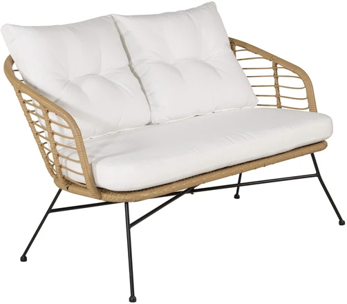 Venture Design Sofos grupė, Viga Soffgrupp, Stalas: 40x69x50 cm Kėdė: 82x76x70 cm Sofa: 81,5x76,5x127 cm, Natūrali