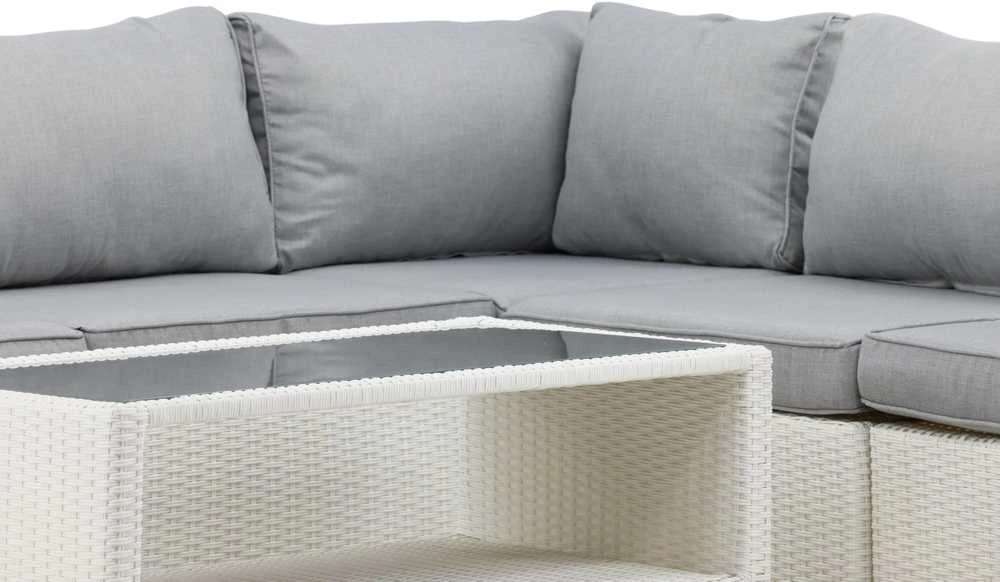 Venture Design Sofos komplektas, „Amazon“ modulis, 249x249 cm, Balta