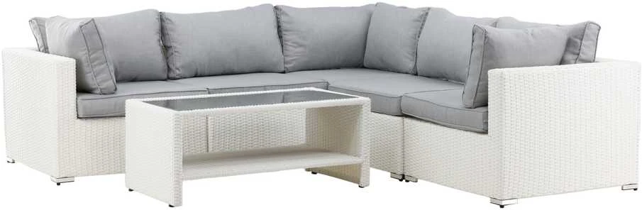 Venture Design Sofos komplektas, „Amazon“ modulis, 249x249 cm, Balta