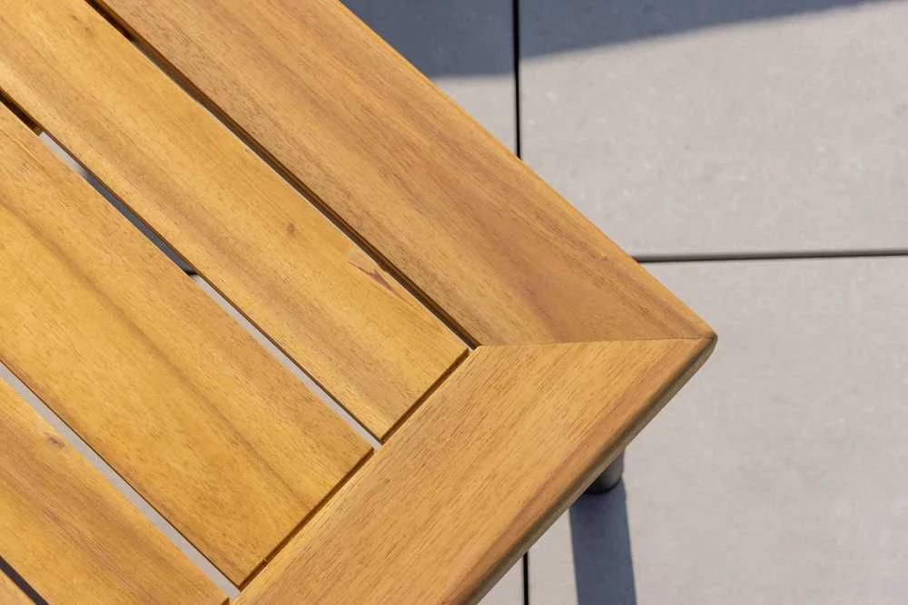 Venture Design Sodo baldų komplektas, Andora, stalas, kėdė ir sofa, juoda