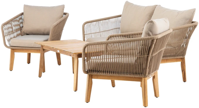 Venture Design Sofos komplektas Chania Ruda