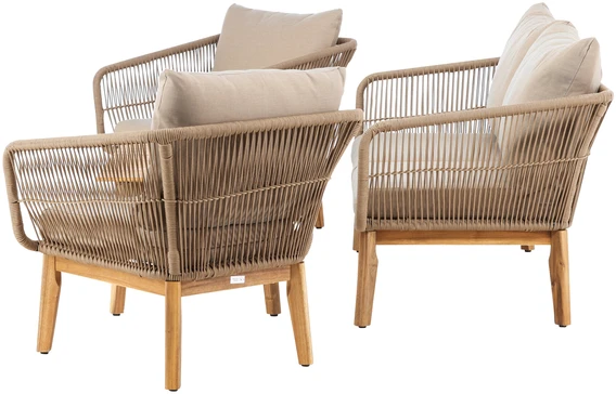 Venture Design Sofos komplektas Chania Ruda