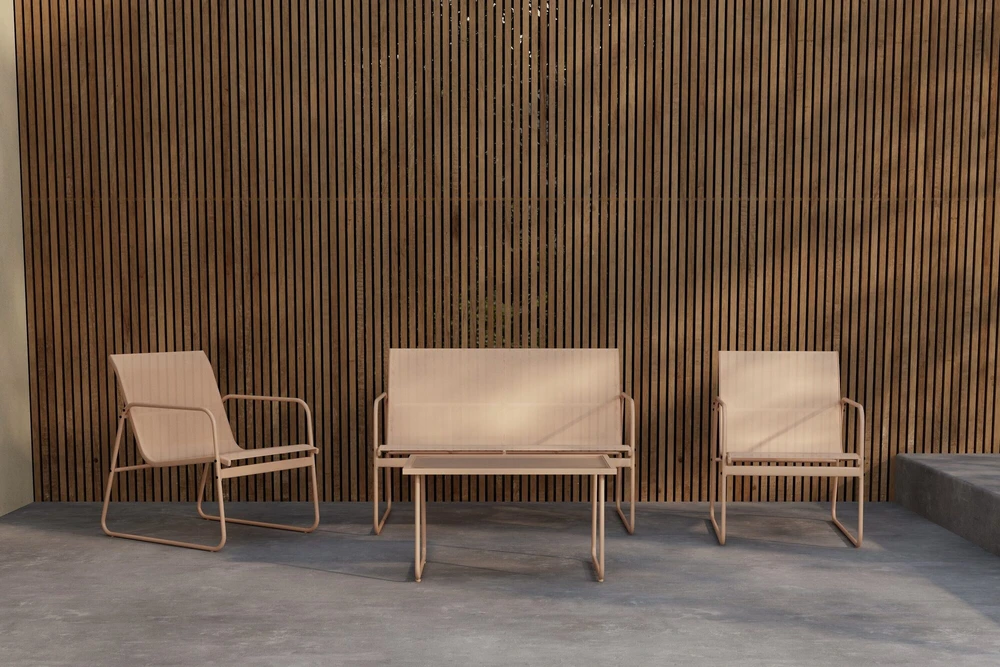 Venture Design Sofos komplektas Scopello smėlio spalvos