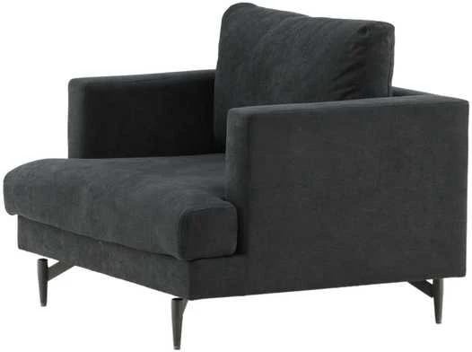 Sofa Venture Design Sofos, Sofia viengubas, 92x82x104 cm, Juoda