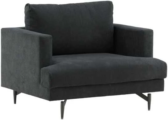 Sofa Venture Design Sofos, Sofia viengubas, 92x82x104 cm, Juoda