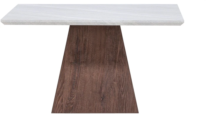 Venture Design Sofos stalas, Cael, 80x80x45 cm, šviesiai pilka