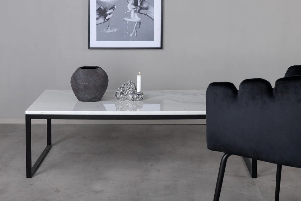 Venture Design Sofos stalas, Estelle, 120x60x36 cm, Balta