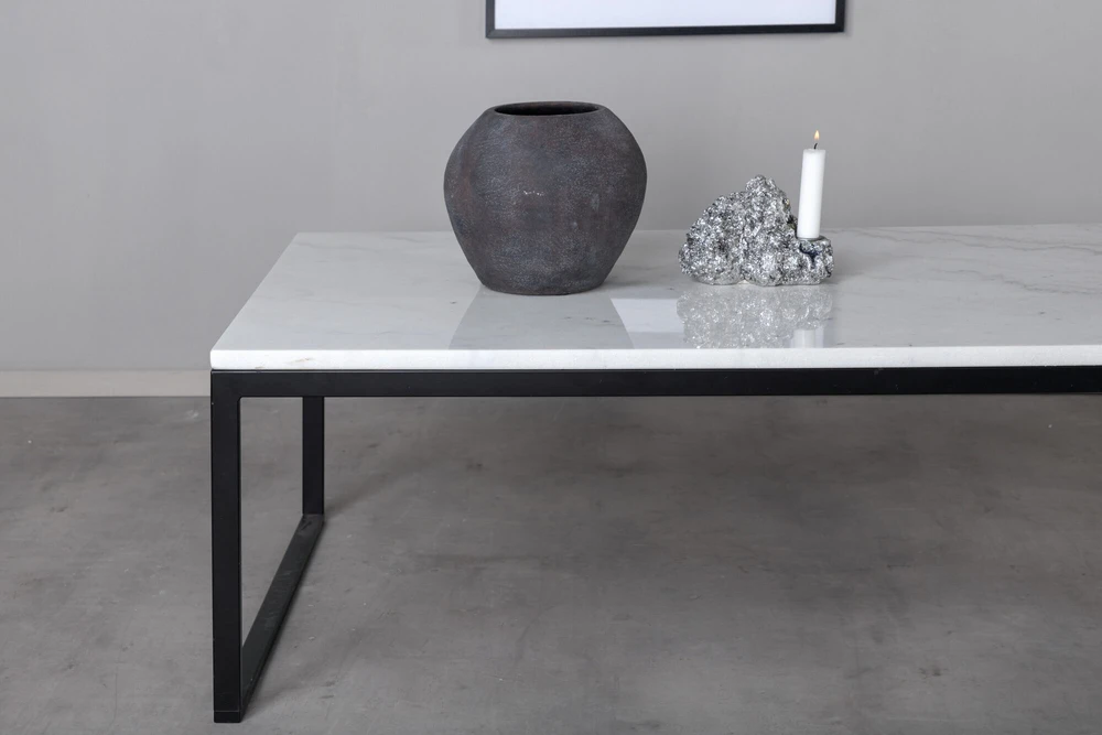 Venture Design Sofos stalas, Estelle, 120x60x36 cm, Balta