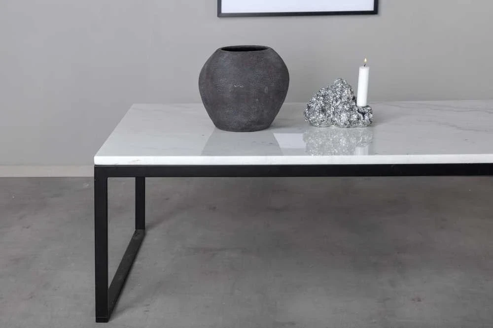 Venture Design Sofos stalas, Estelle, 120x60x36 cm, Balta