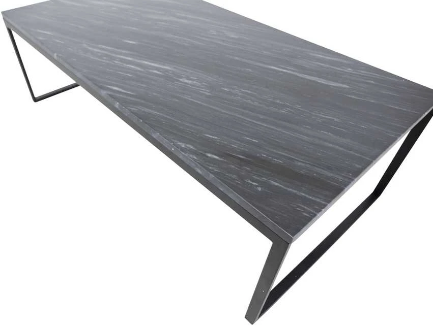 Venture Design Sofos stalas, Estelle, 120x60x36 cm, Pilka