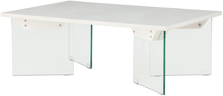 Venture Design Sofos stalas, Ester, 120x80 cm, Balta