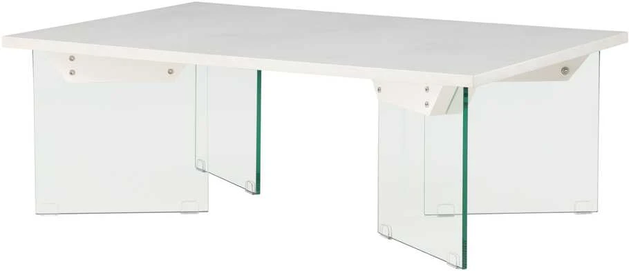 Venture Design Sofos stalas, Ester, 120x80 cm, Balta