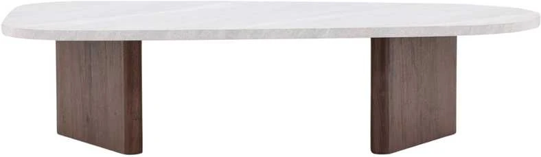 Venture Design Sofos stalas, Grönvik, 130x65 cm, Mokosinis