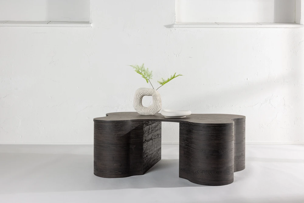 Venture Design Sofos stalas, Larvik, 130x90 cm, Mocca