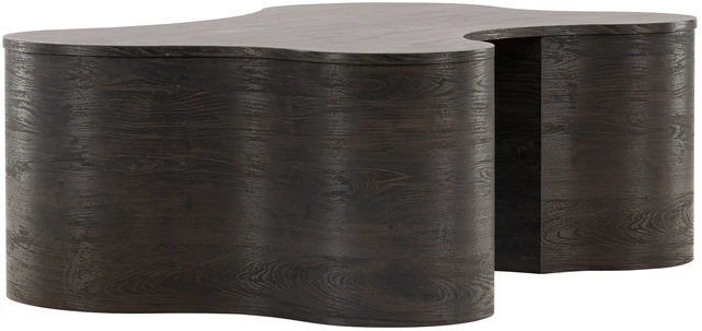 Venture Design Sofos stalas, Larvik, 130x90 cm, Mocca