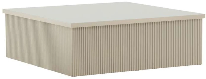 Venture Design Sofos stalas, Lenox, 90x90 cm, Bėžinės